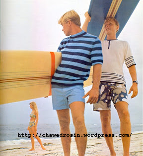 The Vintage Pattern Files: 1960's Knitting - Surfer Boy Shirts