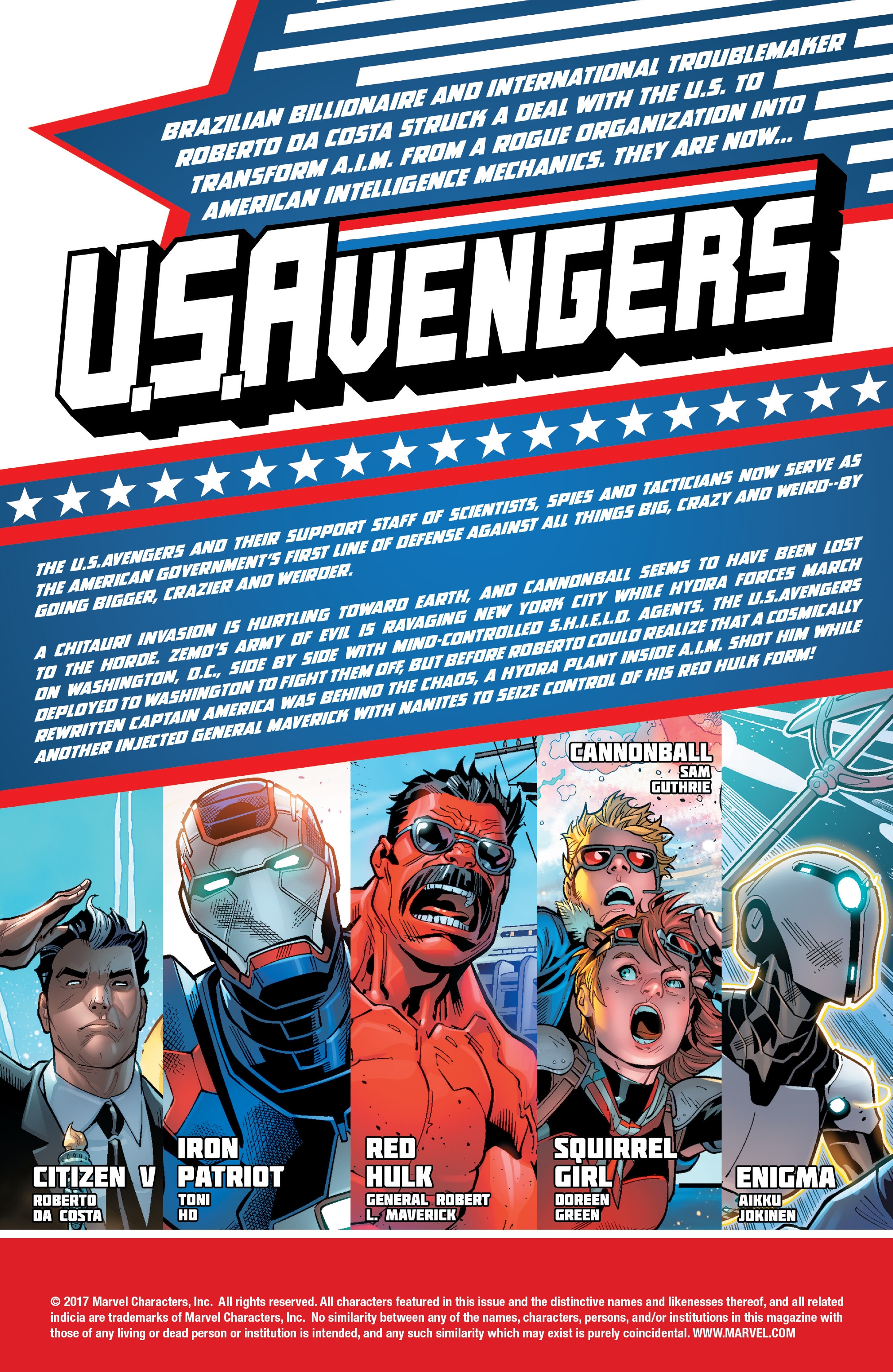 Read online U.S.Avengers comic -  Issue #7 - 2