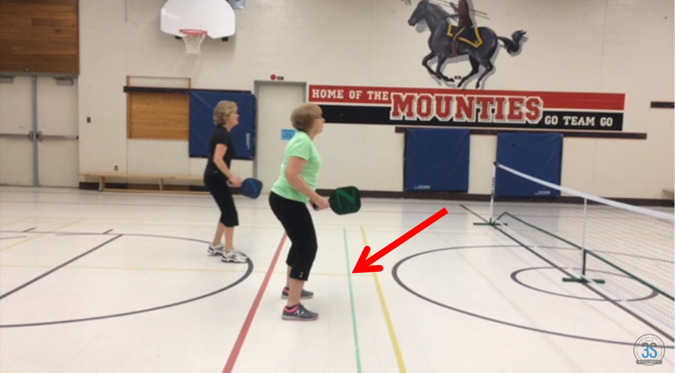 A Pickleball Life How Close to the Kitchen Line?