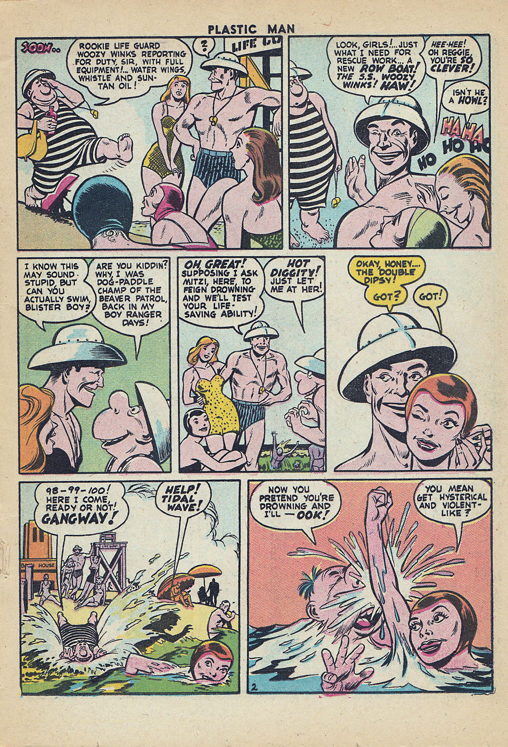 Read online Plastic Man (1943) comic -  Issue #55 - 15