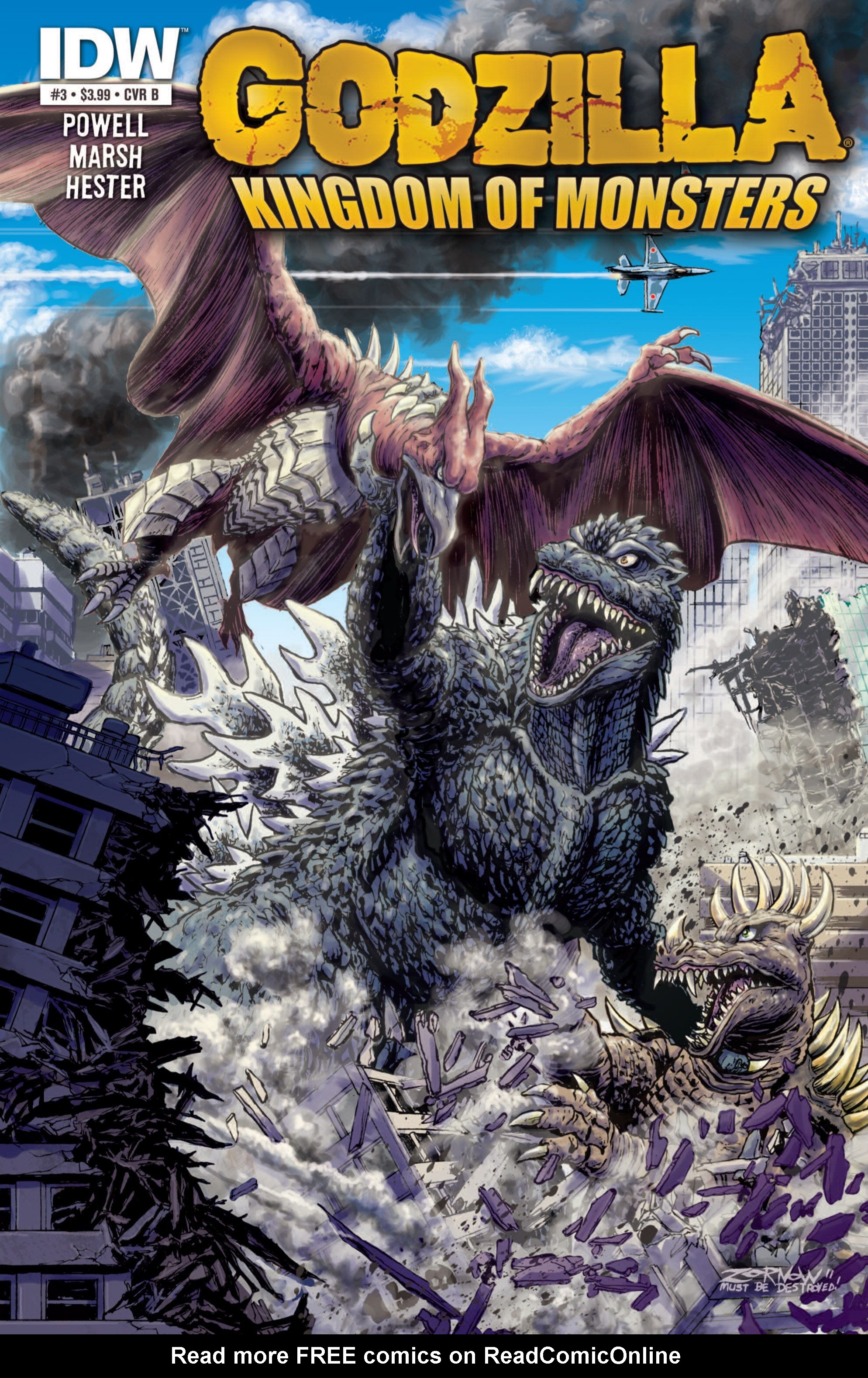 Read online Godzilla: Kingdom of Monsters comic -  Issue #3 - 2