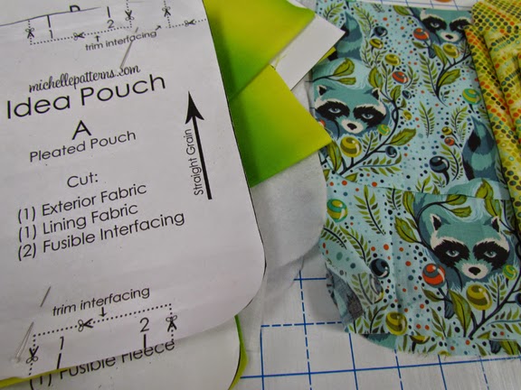Michelle Patterns Idea Pouch....made by Marty Mason 