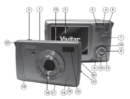 Vivitar ViviCam X025 Manual and Troubleshooting - Manual Centre