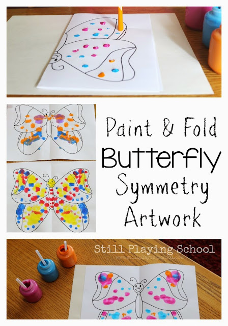 Butterfly Scissor Skills Activity - Toddler at Play
