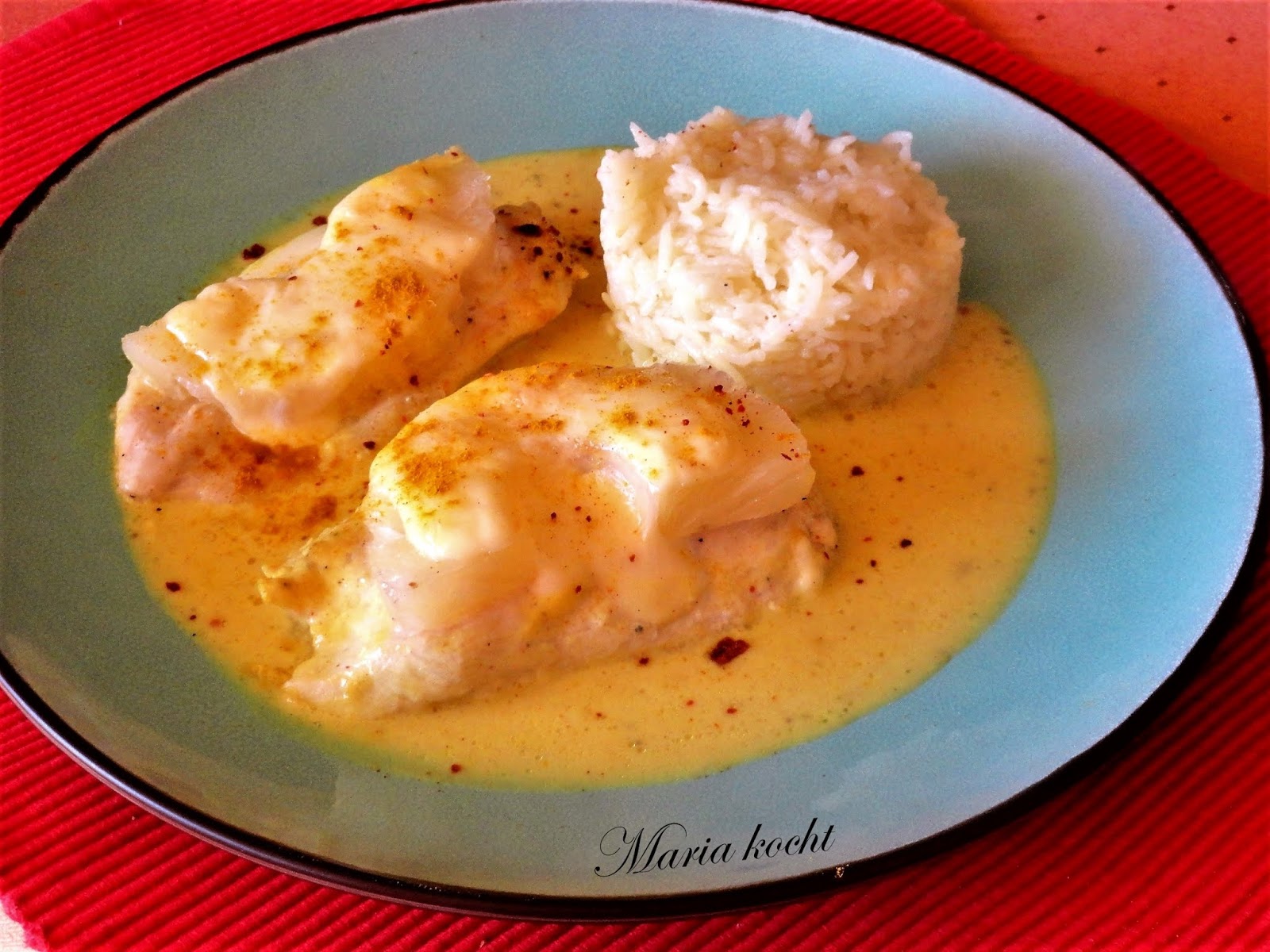 Maria kocht: Überbackene Hähnchenbrust mit Ananas und Käse ...
