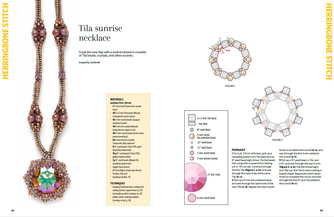 Book Review and Giveaway Bead Stitching Handbook / The Beading Gem