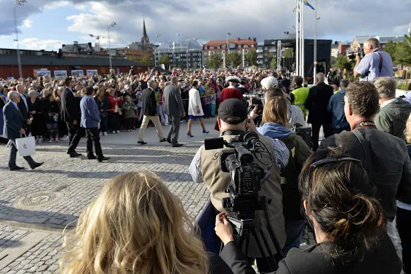 Crown Princess Victoria inaugurated the 'Södra hamnplanen' dock