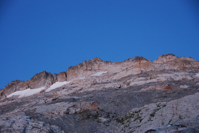A partial view of the Crystal Range in the Desolation Wilderness. 