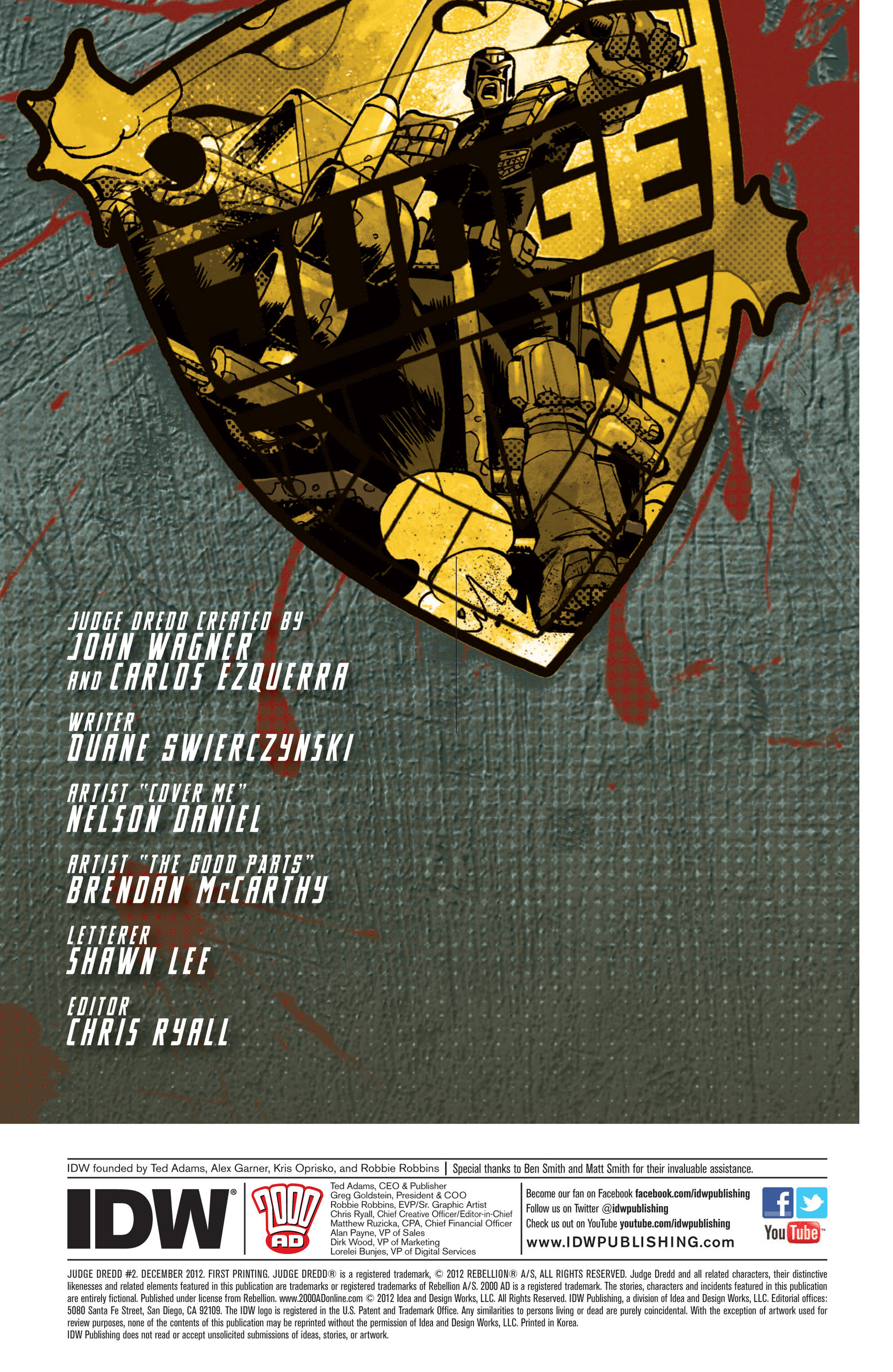 Read online Judge Dredd (2012) comic -  Issue #2 - 3