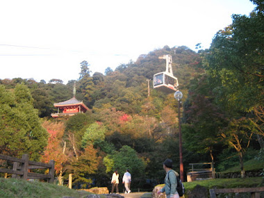 Gifu Park - in the sky and time to meditate