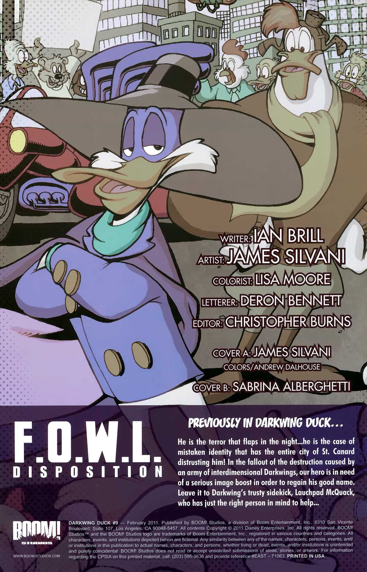 Read online Darkwing Duck comic -  Issue #9 - 3