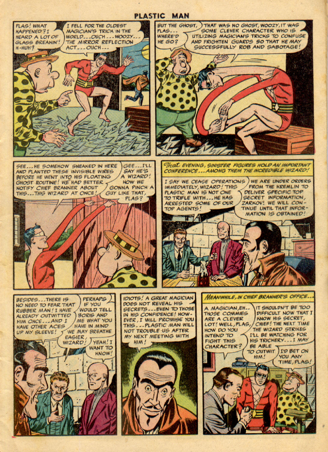 Read online Plastic Man (1943) comic -  Issue #52 - 6