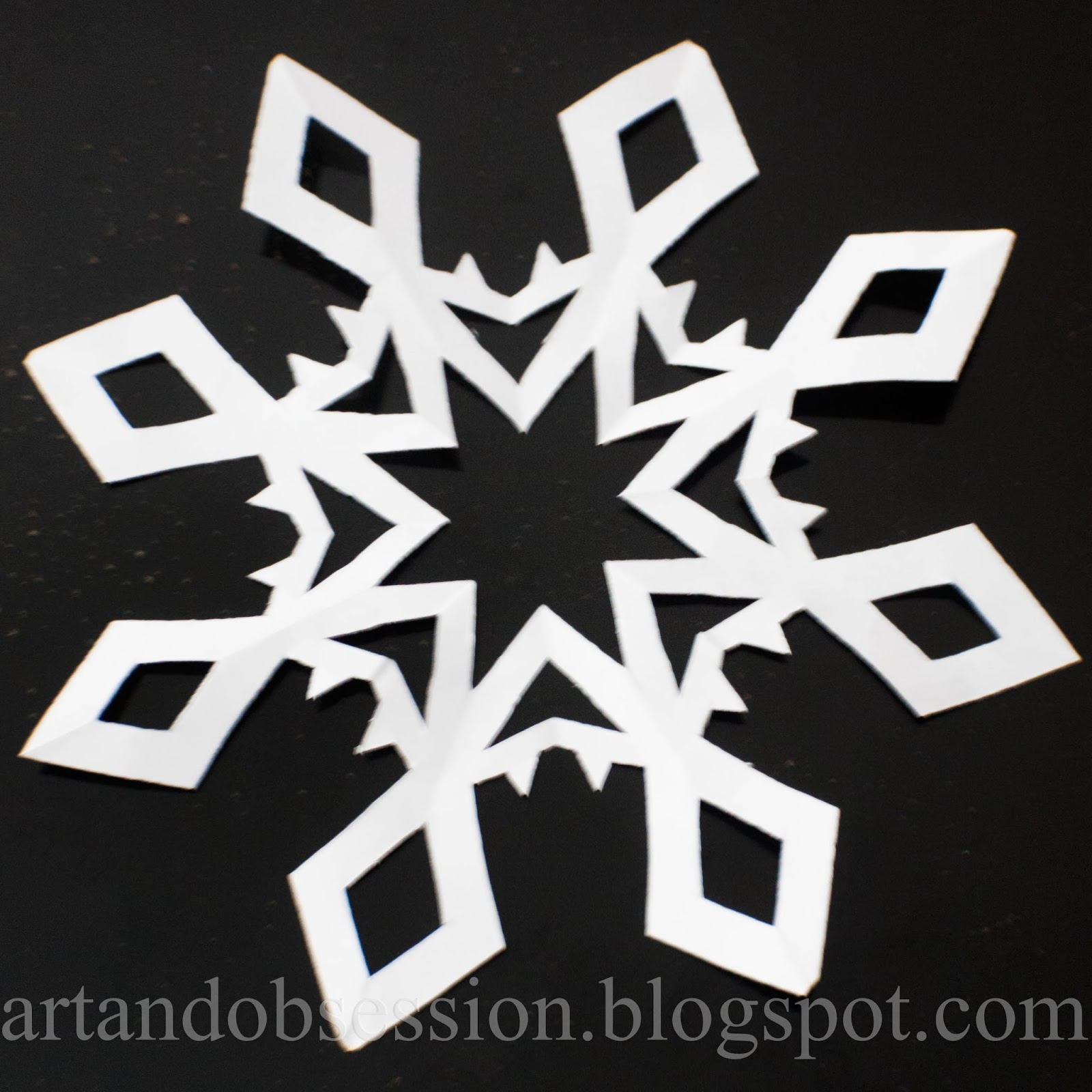 Art and Obsession Easy and Perfect Snowflakes