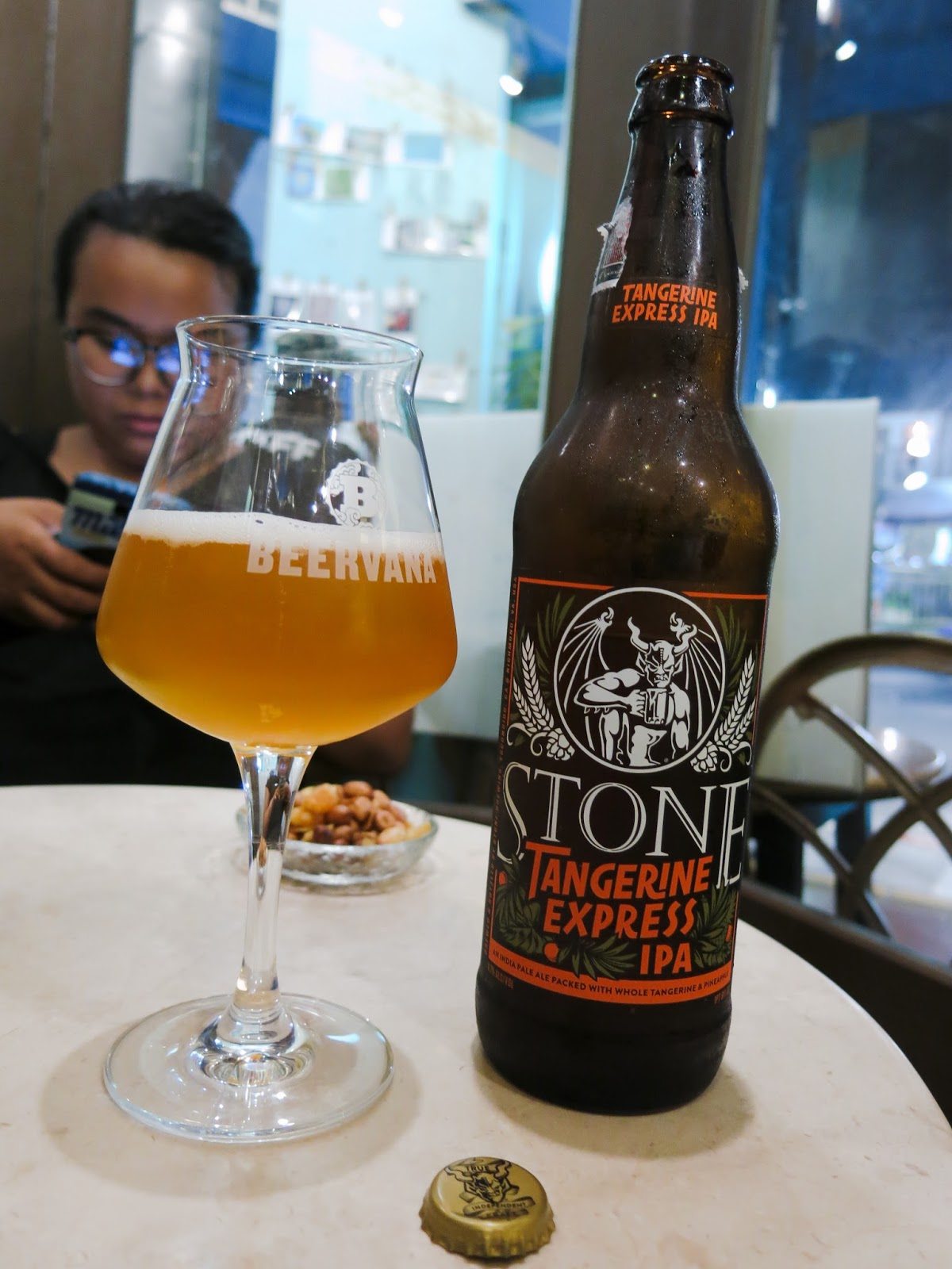 ลองลิ้มชิมเบียร์ Stone Tangerine Express IPA