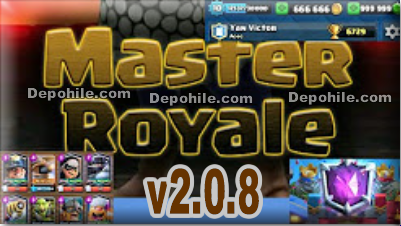 Clash Royale Master Royale S1_2.0.8.Apk Yeni Arena,Kart Hileli