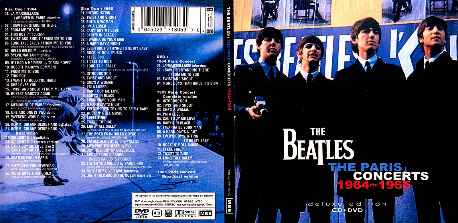 Mir deine. Битлз Komm GIB mir deine hand. Диск Beatles дискография. The Beatles Live in Paris 1965. The Beatles - a hard Day's Night CD.