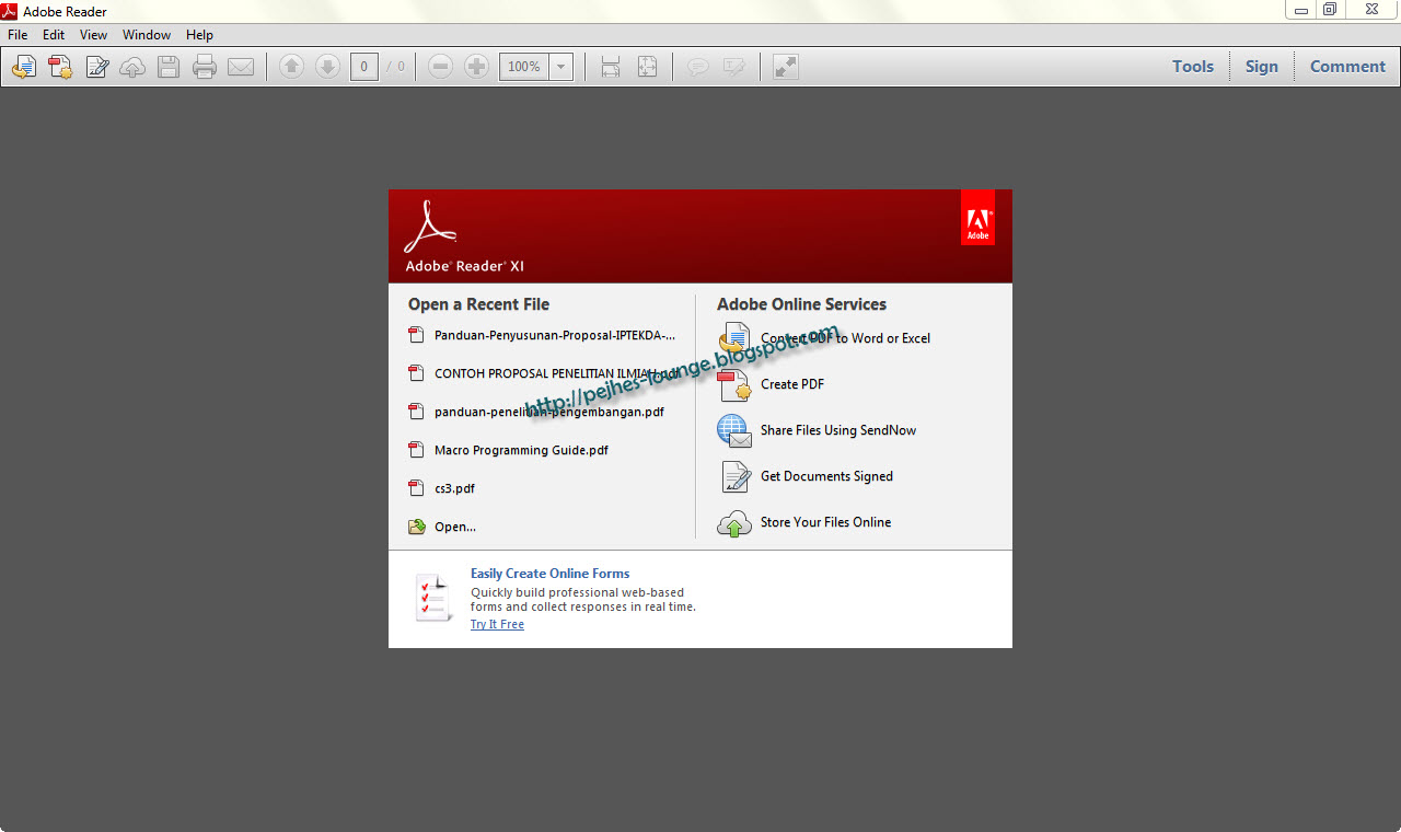 how to download adobe reader xi