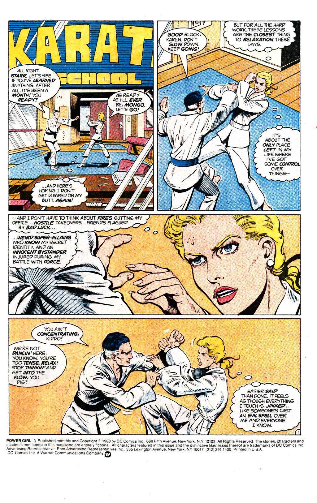 Read online Power Girl (1988) comic -  Issue #3 - 2