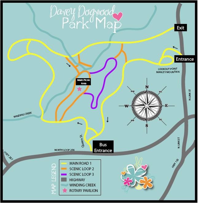 Dogwood Bloom Watch Beautiful - 2012 Davey Dogwood Map