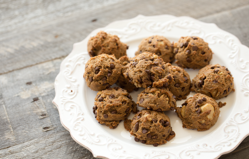 vegan gluten free 'chunky monkey' cookies vegan gluten free 'chunky monkey' cookies