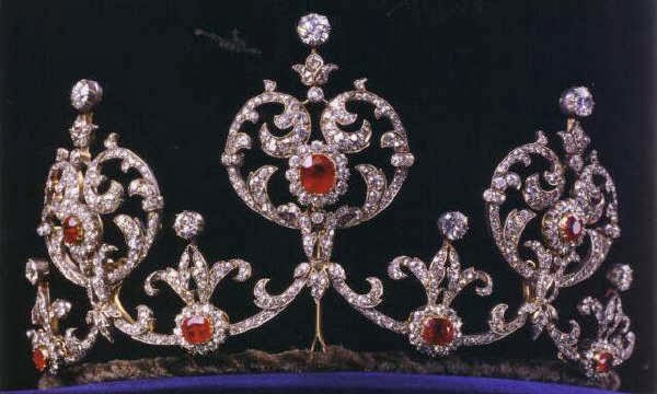 Tiara Mania: Crown Princess Margareta of Sweden's Ruby Tiara