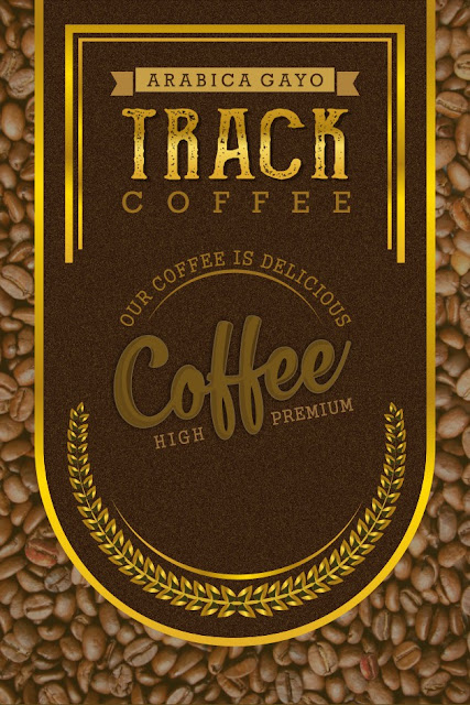 3 Desain Lebel Coffee Brand "TRACK" sebagai Inspirasi Anda  - Ala Wandani