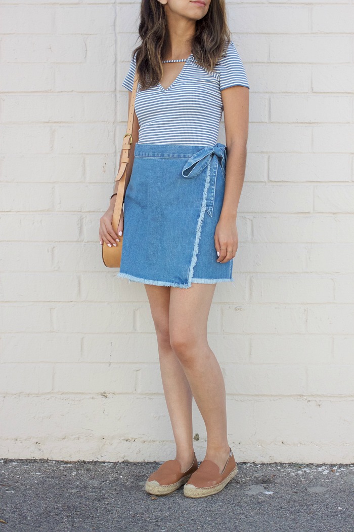 Adri Lately: Styling a Denim Skirt