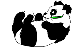Kumpulan 50 Gambar Animasi Panda Bergerak Unik Lucu dan 