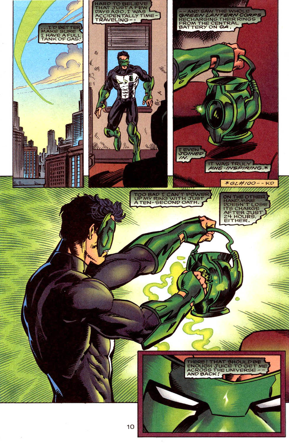 Read online Green Lantern (1990) comic -  Issue # Annual 7 - 11