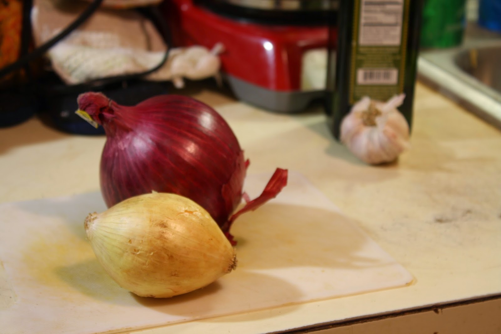 Confessions Of A Foodie Chopping Onions