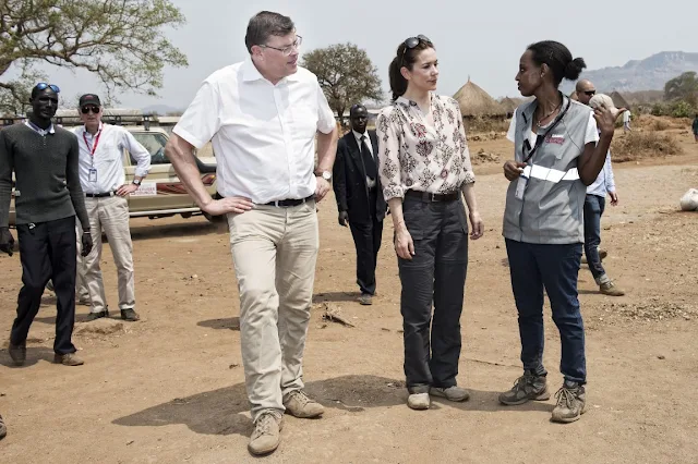 Crown Princess Mary visit Ethiopia (Day 1)