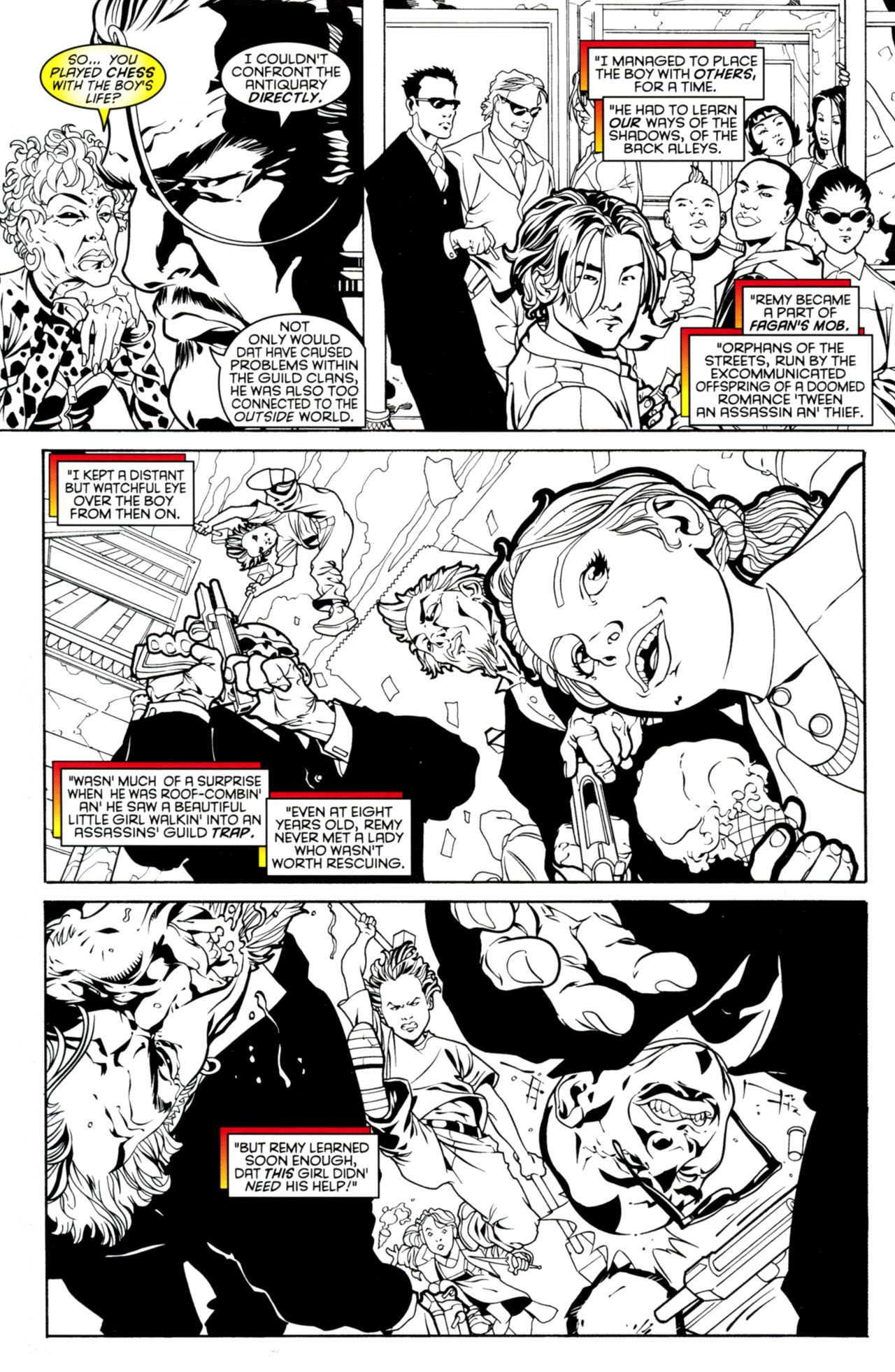 Read online Gambit (1999) comic -  Issue #1 (Marvel Authentix) - 22