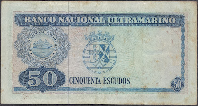 Timor 50 Escudos 1967 P-27