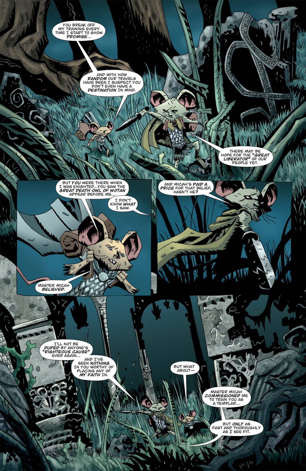 Read online The Mice Templar Volume 2: Destiny comic -  Issue #1 - 10