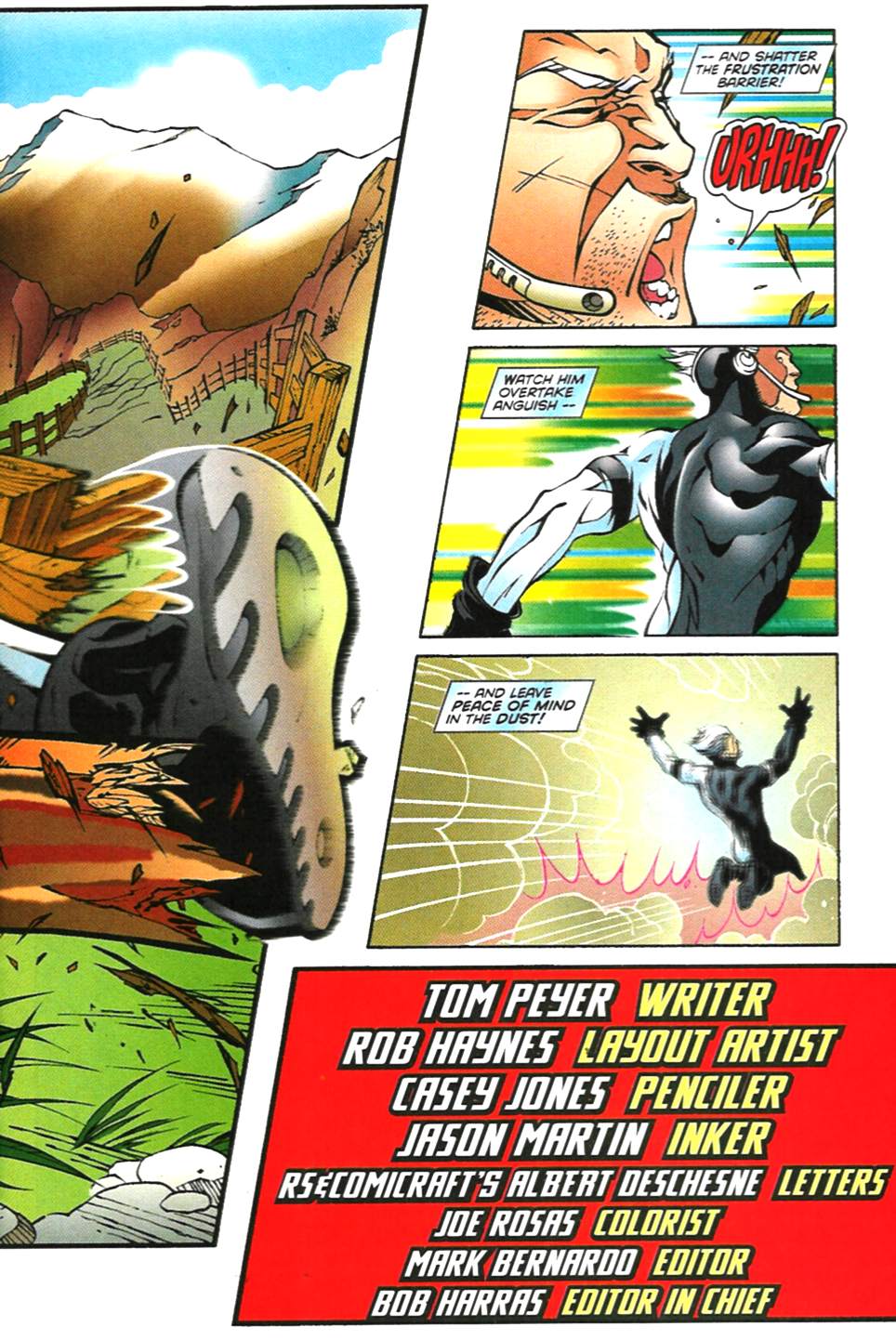 Read online Quicksilver comic -  Issue #1 - 4