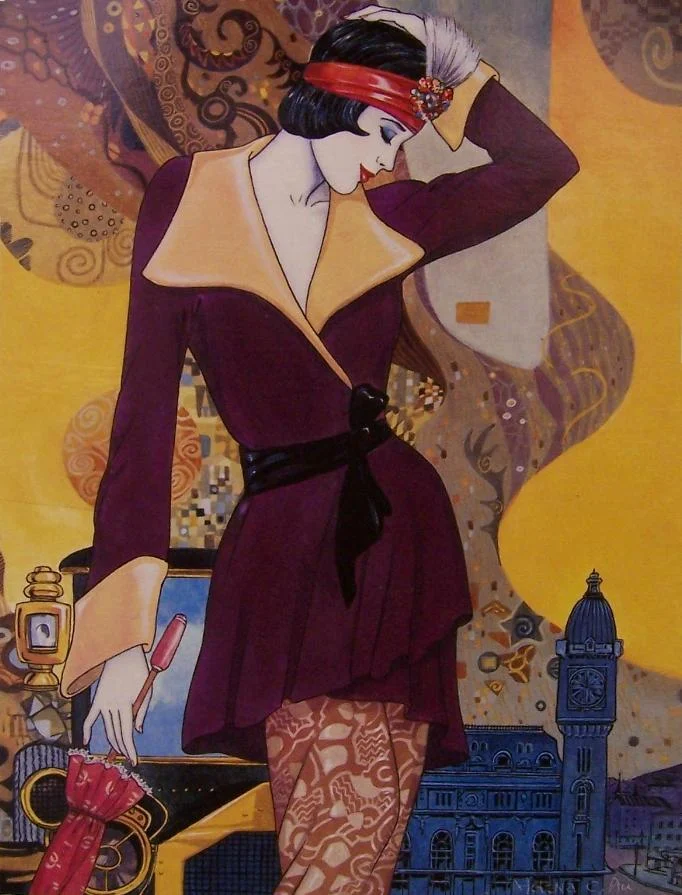 Helen Lam | Chinese-born Canadian Art Déco painter 