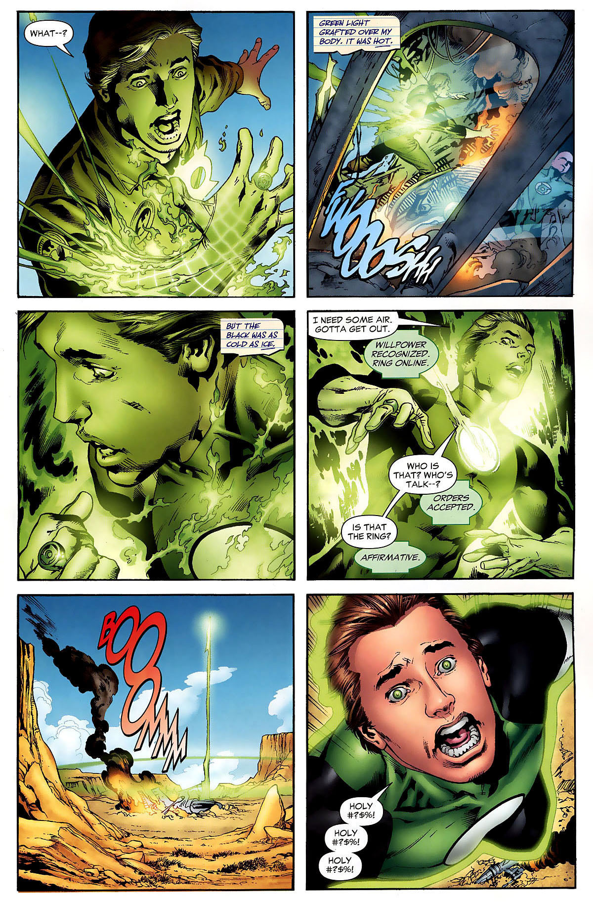 Read online Green Lantern (2005) comic -  Issue #30 - 17