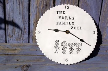 Personalized Family Clock