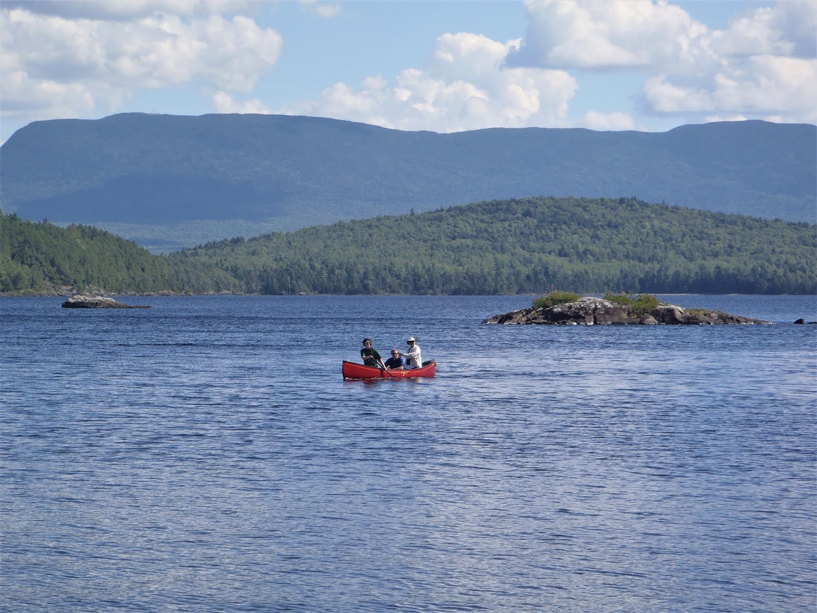 MOOSEHEAD & LOBSTER LAKES canoe camping in Maine