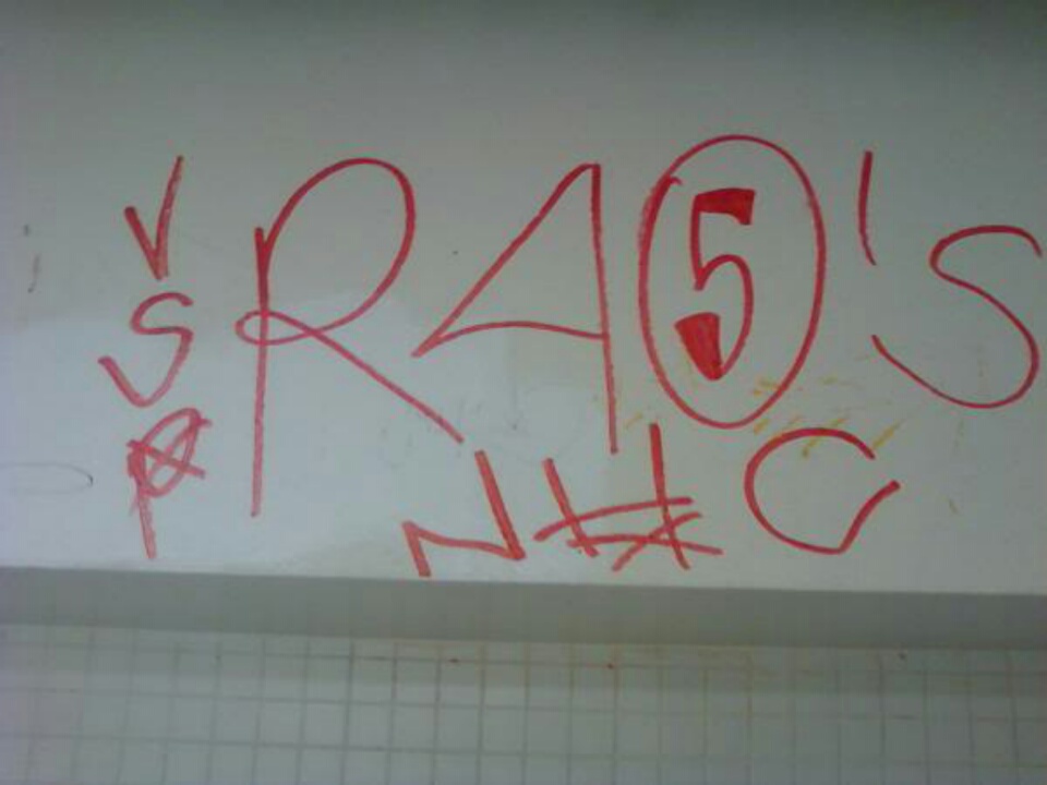 crip gangs graffiti Rolling 40 crip ( RFC , neighborhood )