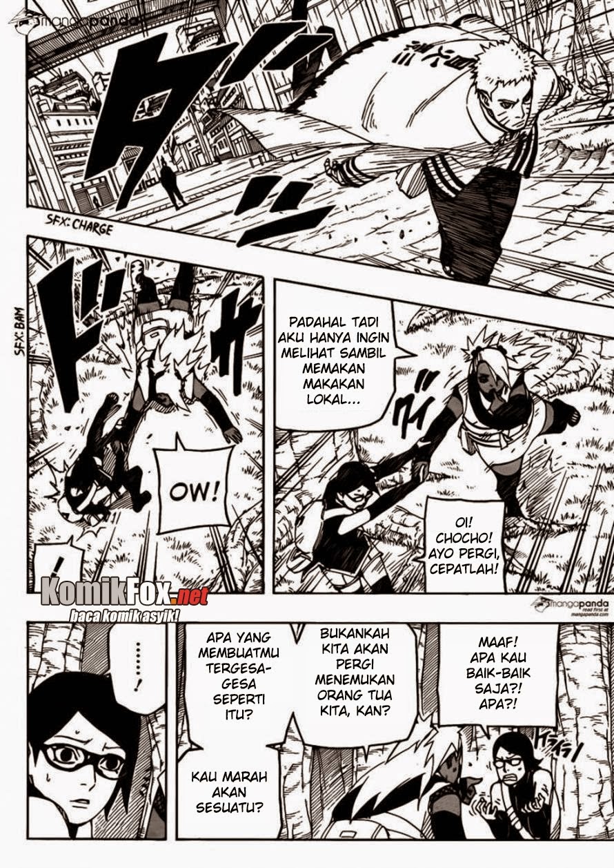 Komik Naruto Gaiden 703 / 003 - Hokage Ketujuh Berangkat ...