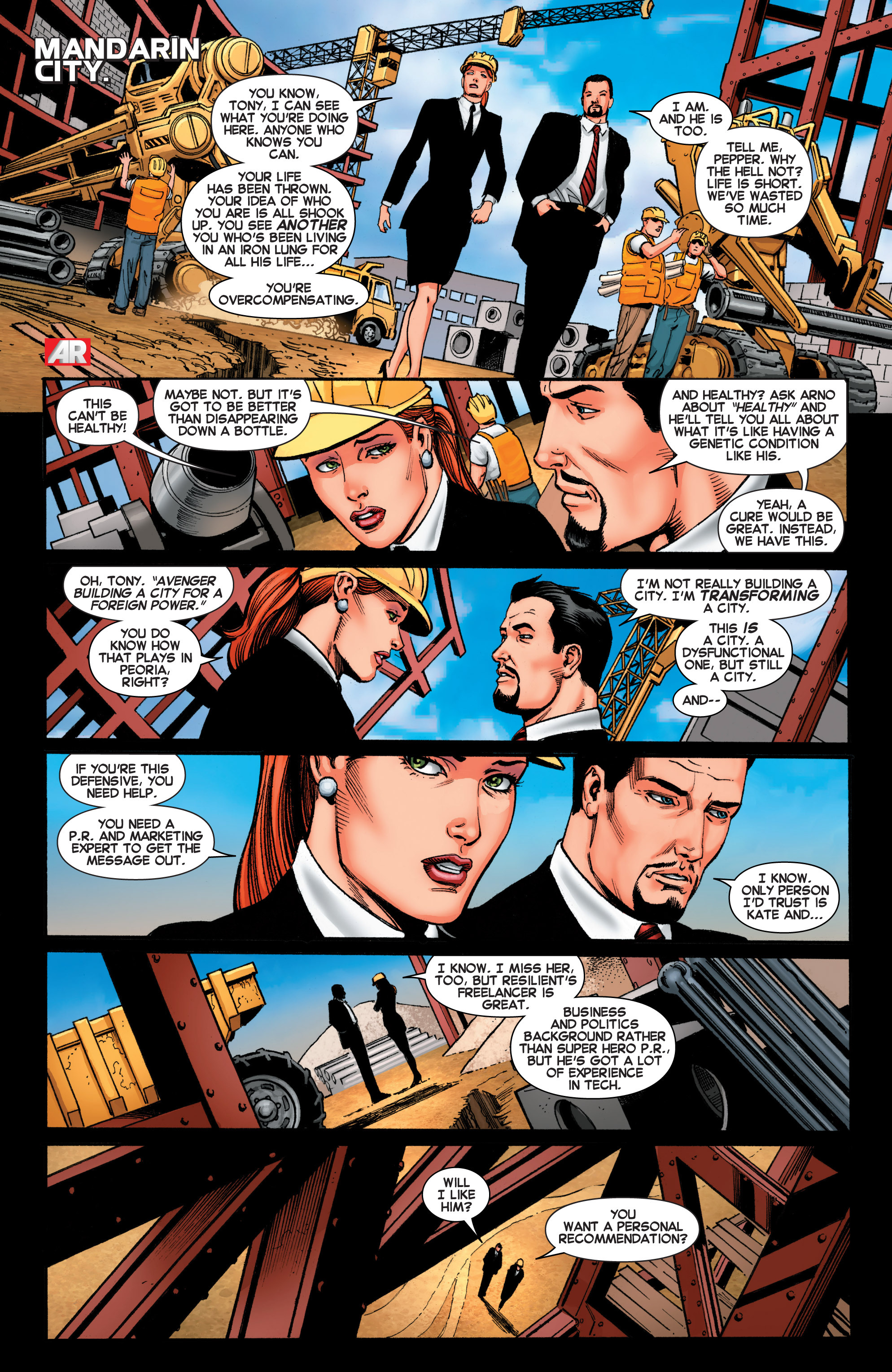 Read online Iron Man (2013) comic -  Issue #19 - 17