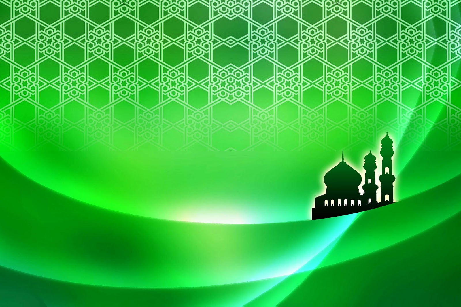 Unduh 60 Background Islami Hijau Cdr HD Gratis