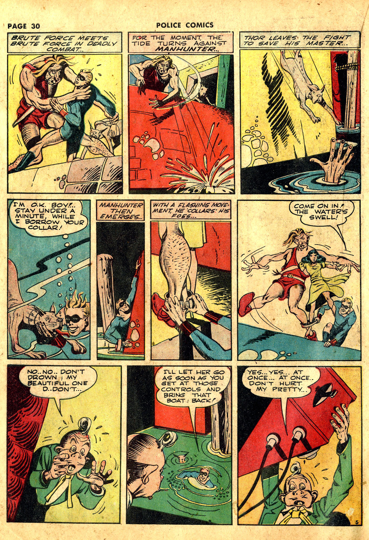 Read online Police Comics comic -  Issue #12 - 33