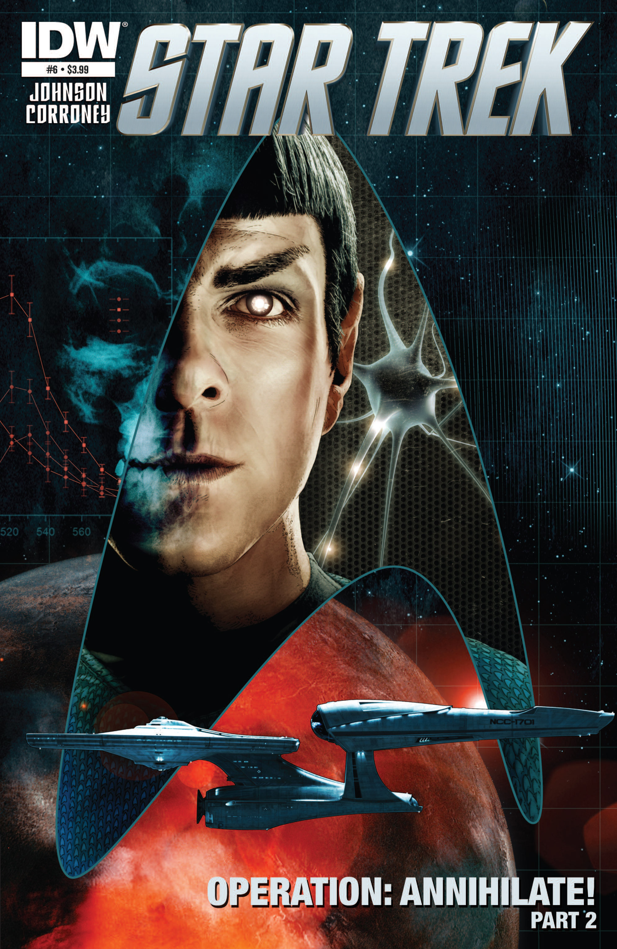 Read online Star Trek (2011) comic -  Issue #6 - 1