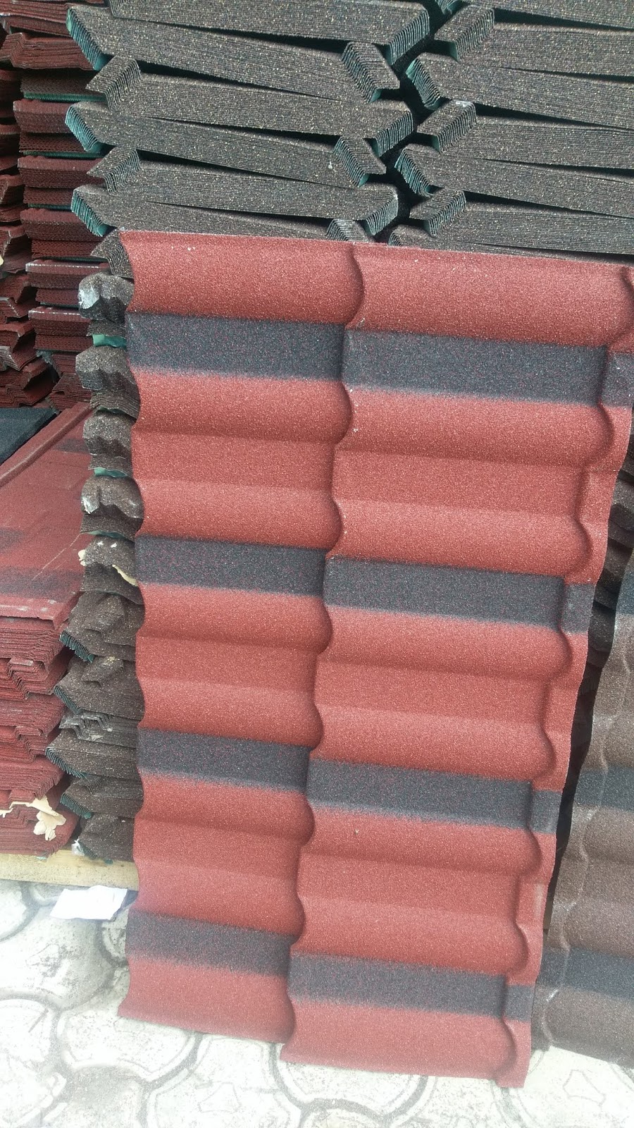 Homate stone coated roofing sheets in Lagos Nigeria. 07066511188