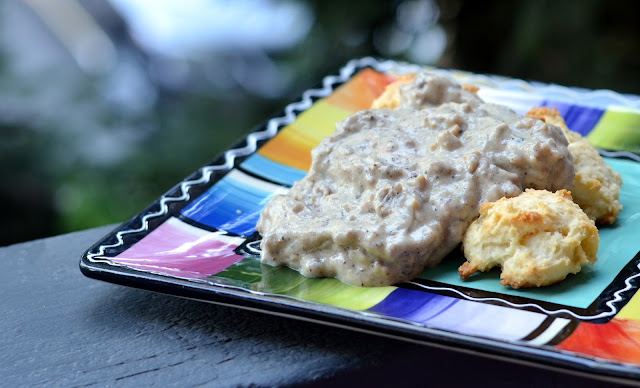 Biscuits and  Sausage Gravy