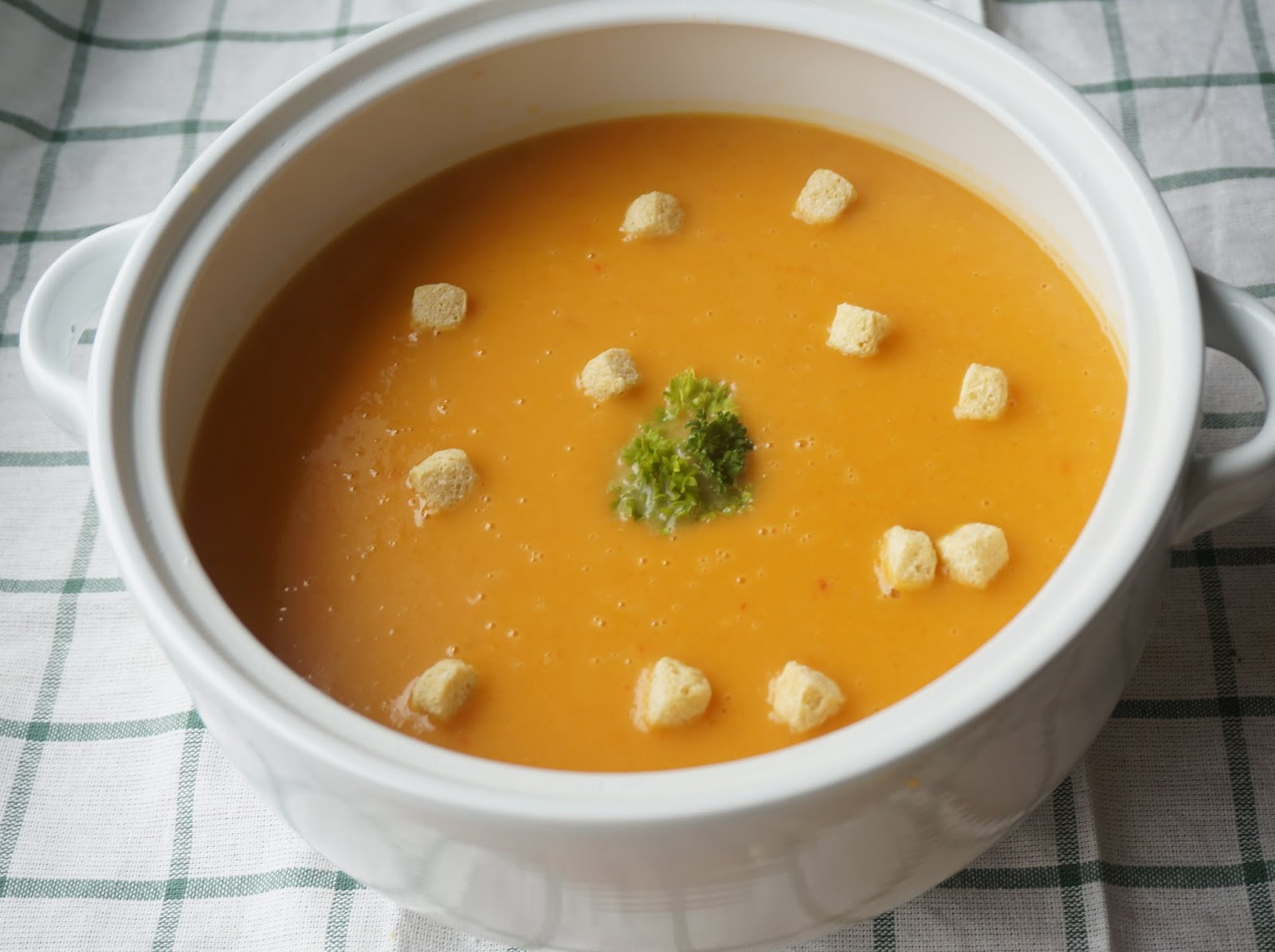 Sopa crema de zapallo o calabaza crema de verduras La cocina de ile