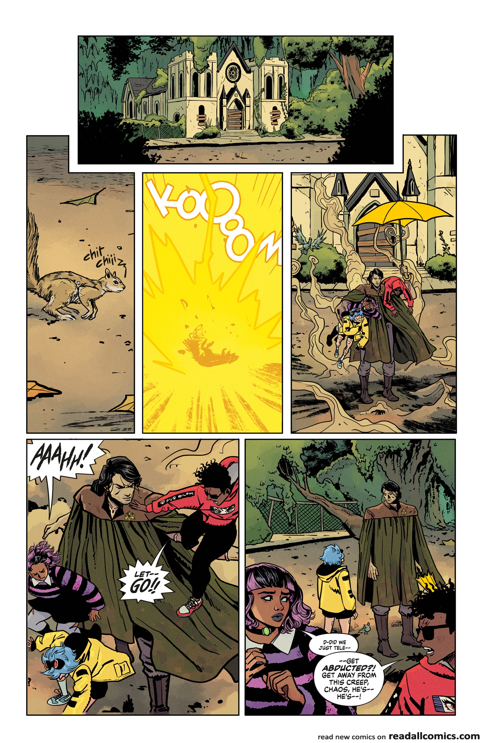The Oddly Pedestrian Life of Christopher Chaos chapter 4 page 8