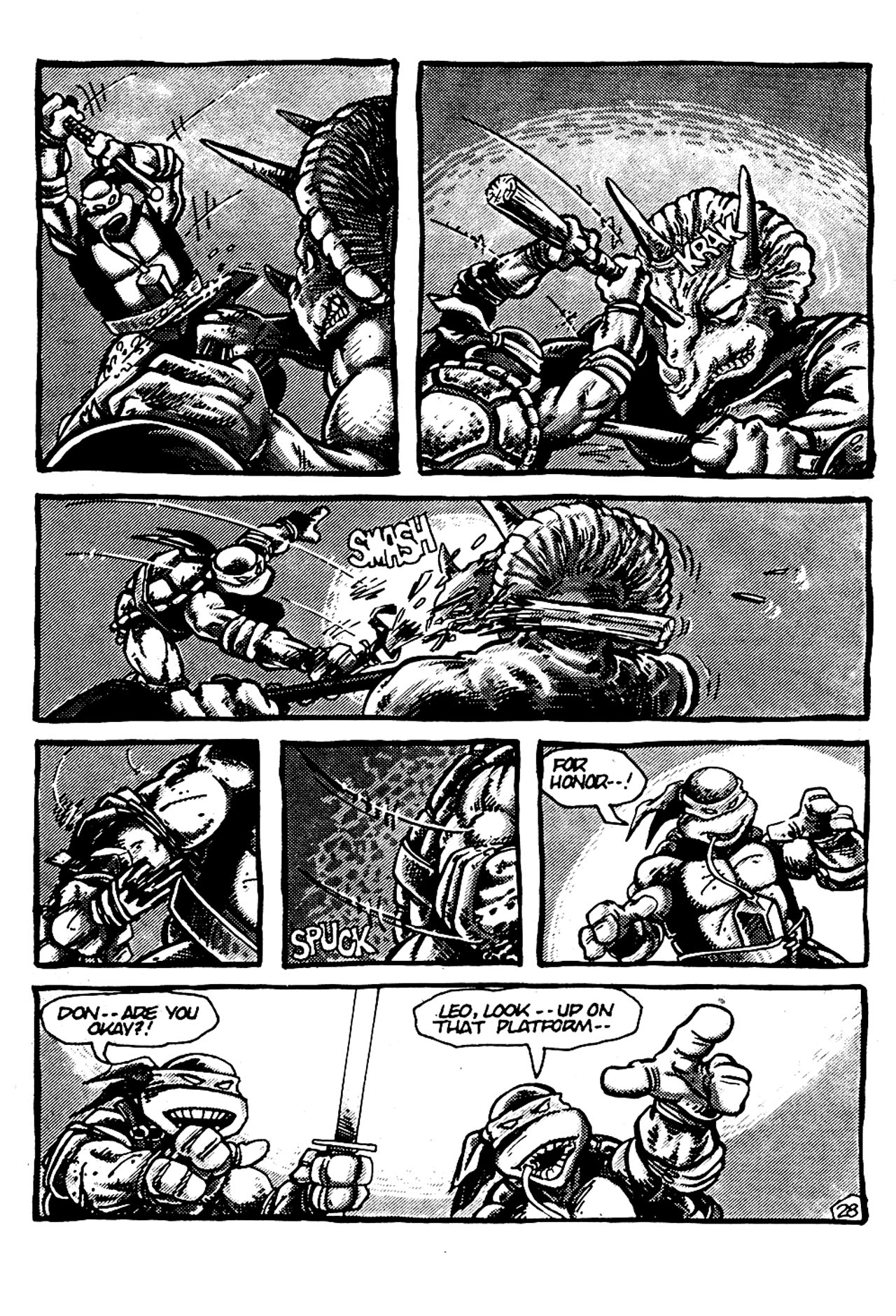 Teenage Mutant Ninja Turtles (1984) Issue #6 #6 - English 30